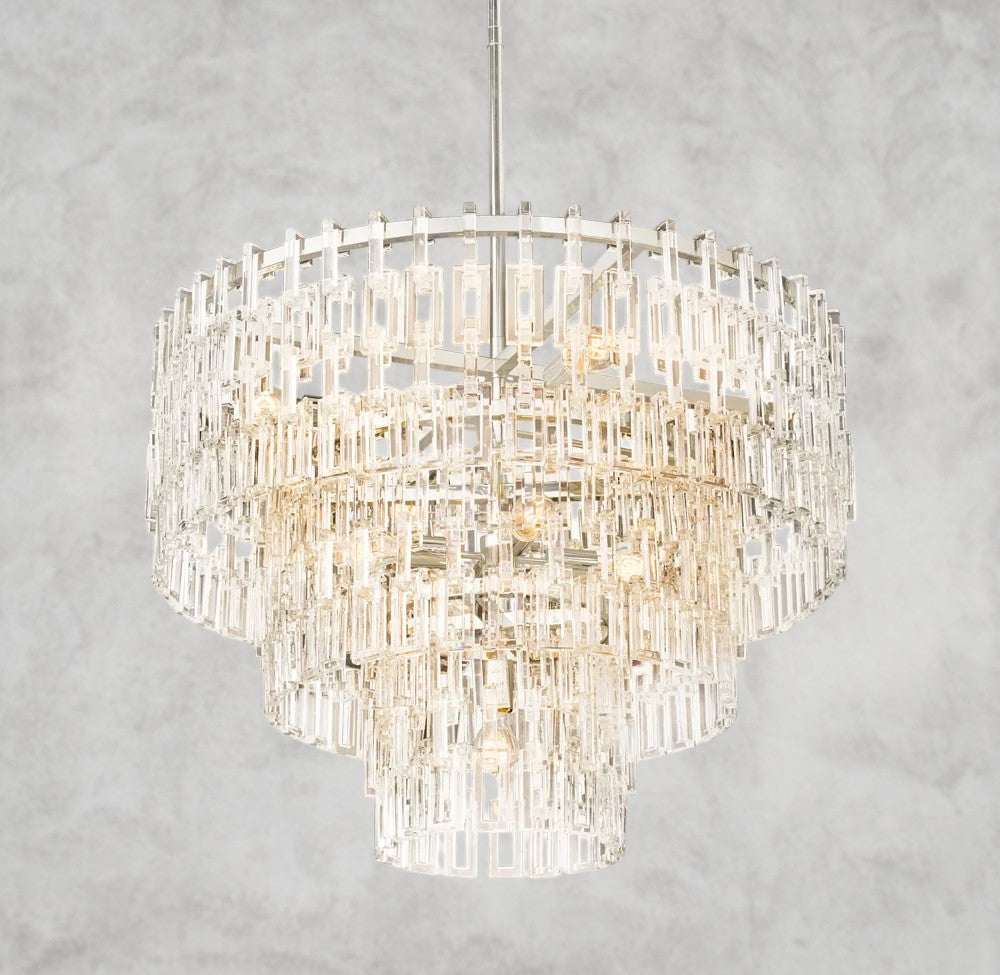 Marignan Tiered Round Chandelier 36", 48", 60"